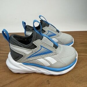 New Little Kids Reebok Lite Spinner Gray Comfort Casual Sneakers Size 5 C NWOB